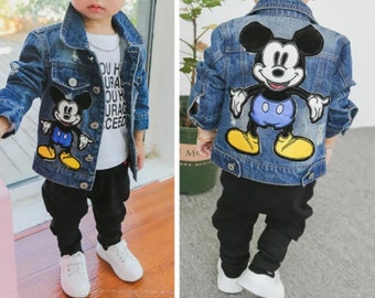Disney Mickey inspired Jean jacket