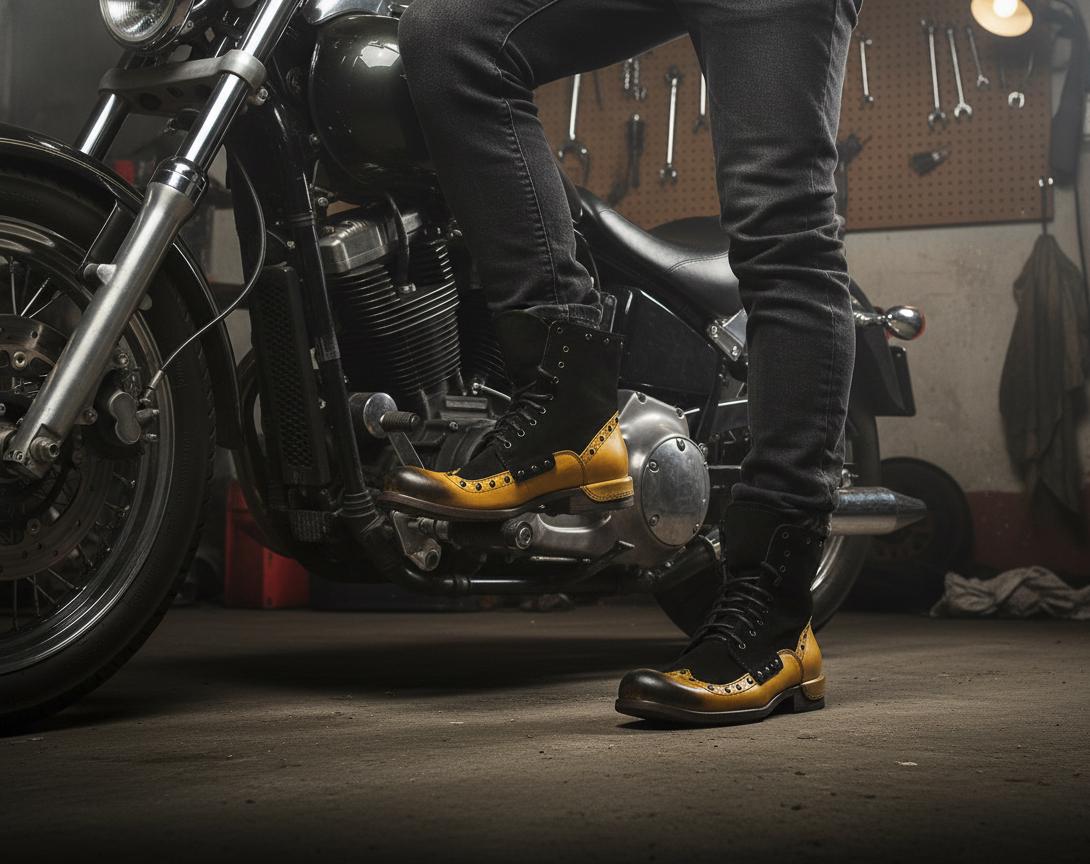 Ceinture Homme Cuir Motard Crâne Flammes VOIV – Style Cruiser Gothique Métal – Largeur 3,8 Cm – Boucle XXL
