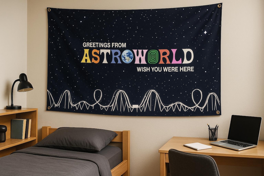 Bedside Art Tapestry Travis Scott Travis Scott 