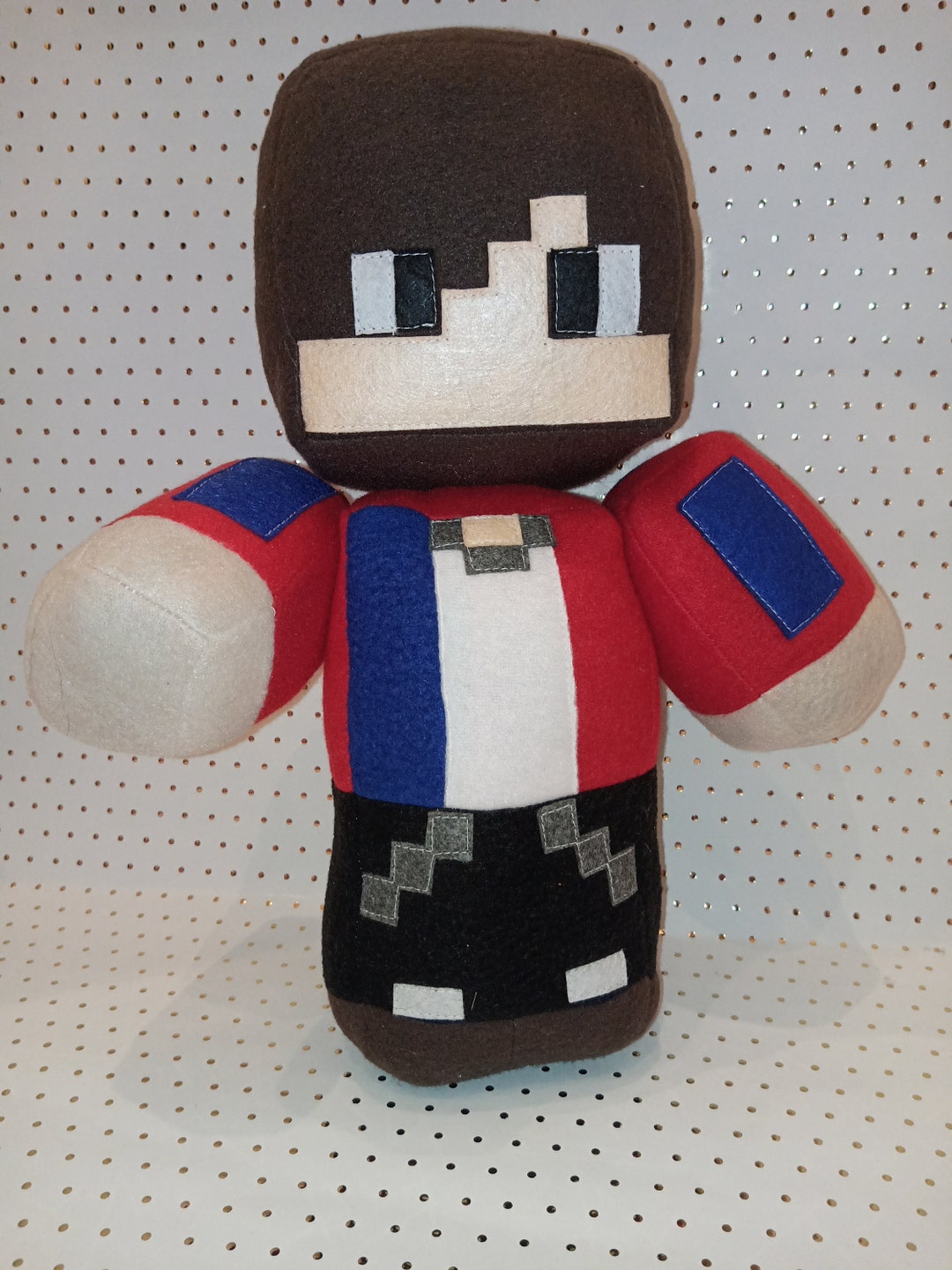 Plush Toy From Minecraft Compote Etsy