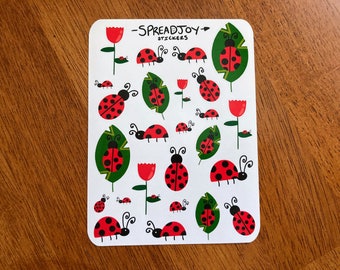 Lady Bug Sticker Sheet