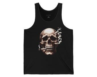 Camiseta unisex con estampado de calavera, camiseta informal de verano, ropa de Halloween, moda vanguardista, ropa de verano para hombre y mujer.