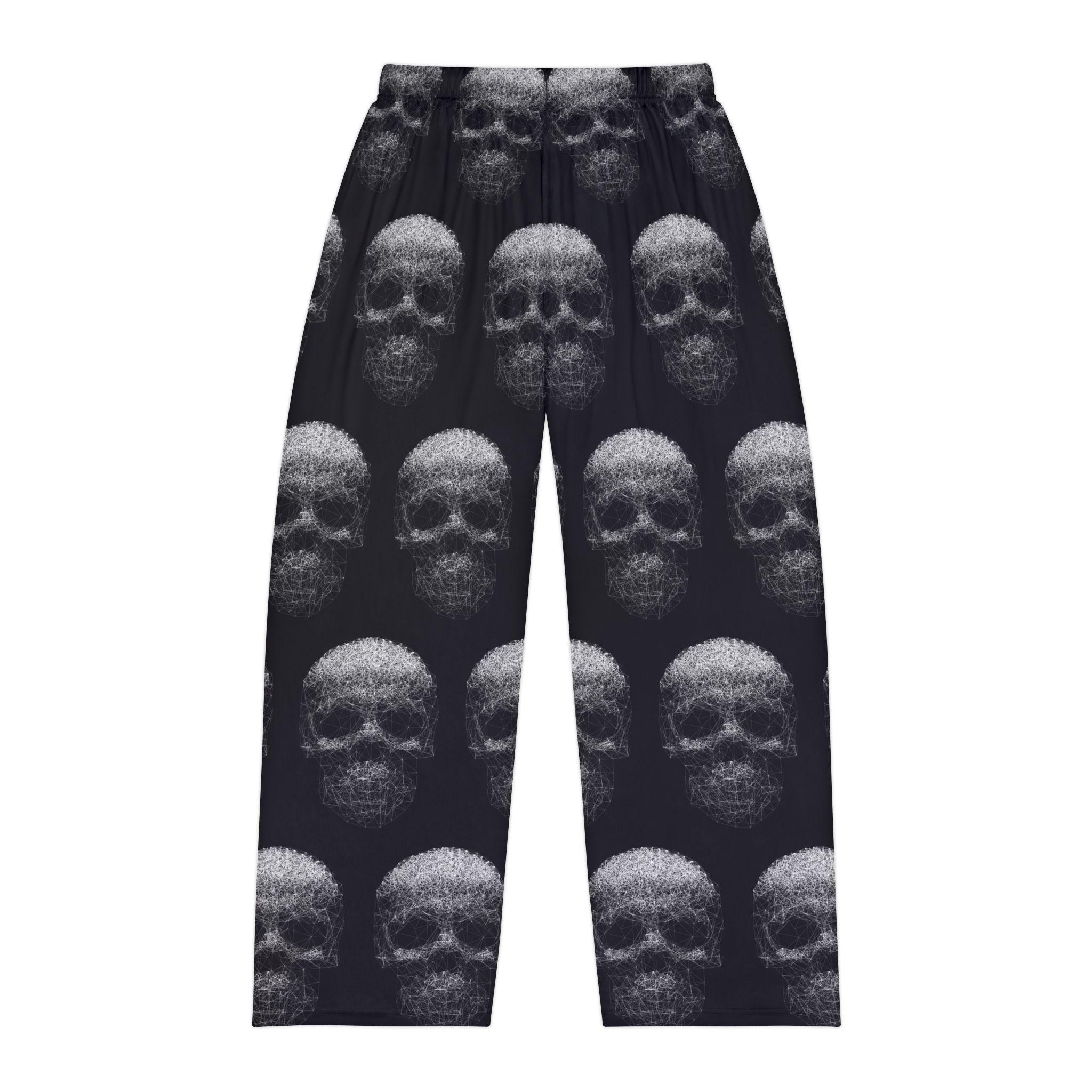 Mens skull pajama pants hotsell