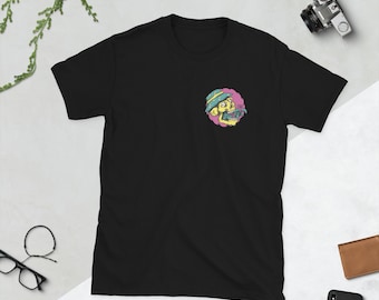 T-shirt unisex con grafica teschio – Maglietta streetwear con scheletro – Maglietta a maniche corte in stile gotico alternativo