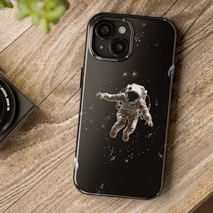 Astronaut Floating Through Space, Galactic Explorer, Stars, Universe, Tough Phone Cases, Multiple Models Available