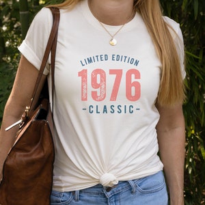 1976 T-Shirt: Vintage Birthday Gift, Unisex Fit image 4