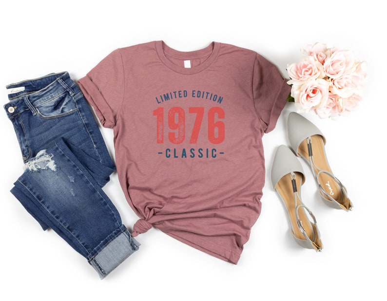 1976 T-Shirt: Vintage Birthday Gift, Unisex Fit image 2