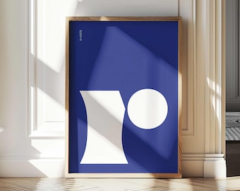 Typography Letter R Poster for Home Office Print Typography Wall Art Minimal Poster Print Mural Letter