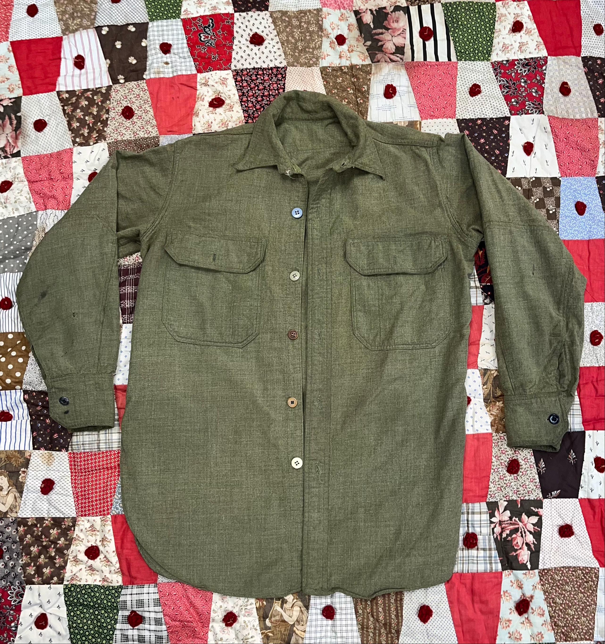 Ww2 Wool Shirt - Etsy