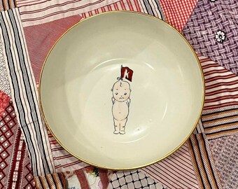 Ciotola cinese vintage rara Kewpie T & V Limoges