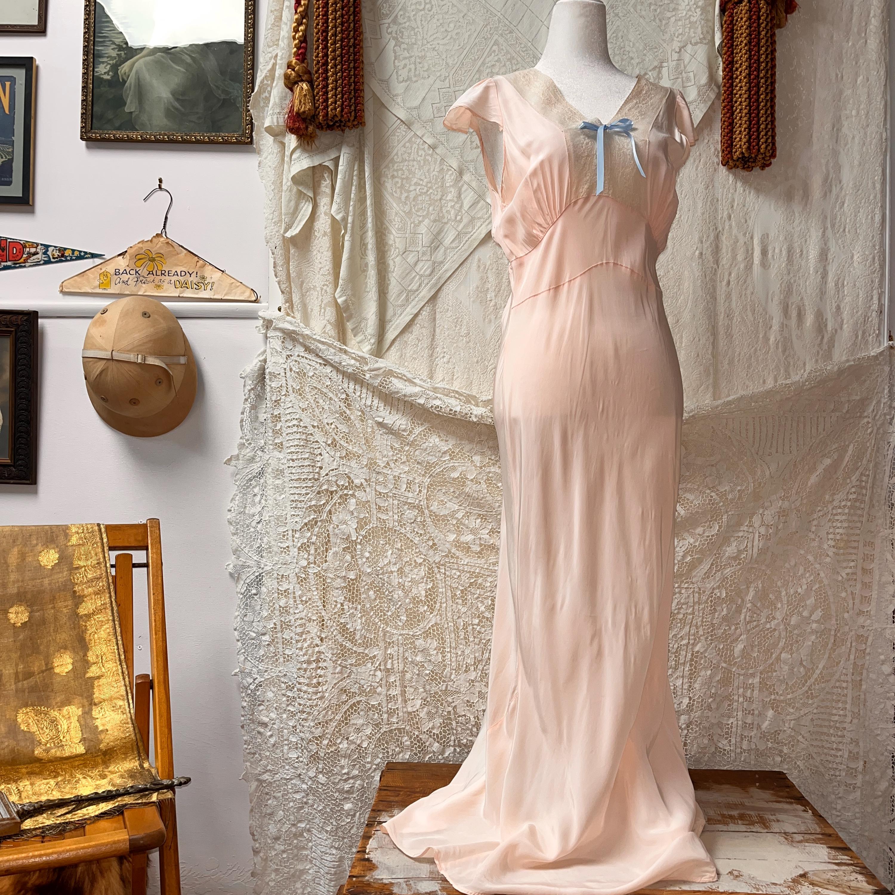 1930s Silk Nightgown - Etsy