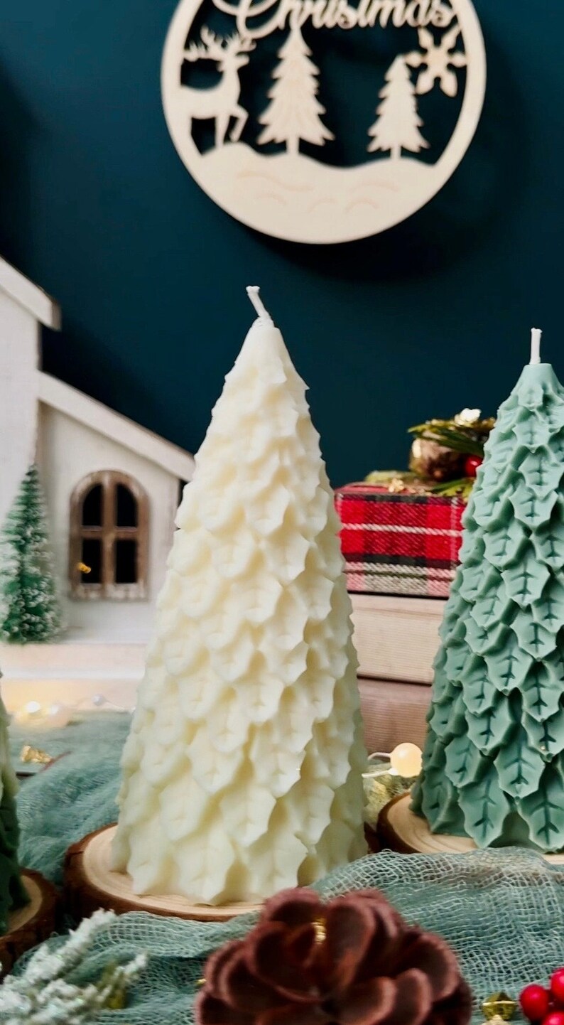 Christmas Tree Candles Christmas Tree Candle Scented Decorative Candles