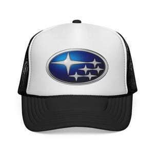 Subaru Trucker Caps - Stylish Hat for Car Enthusiasts, Retro Baseball Cap, Vintage Snapback, Cool Headwear, Hipster Truck Driver Cap