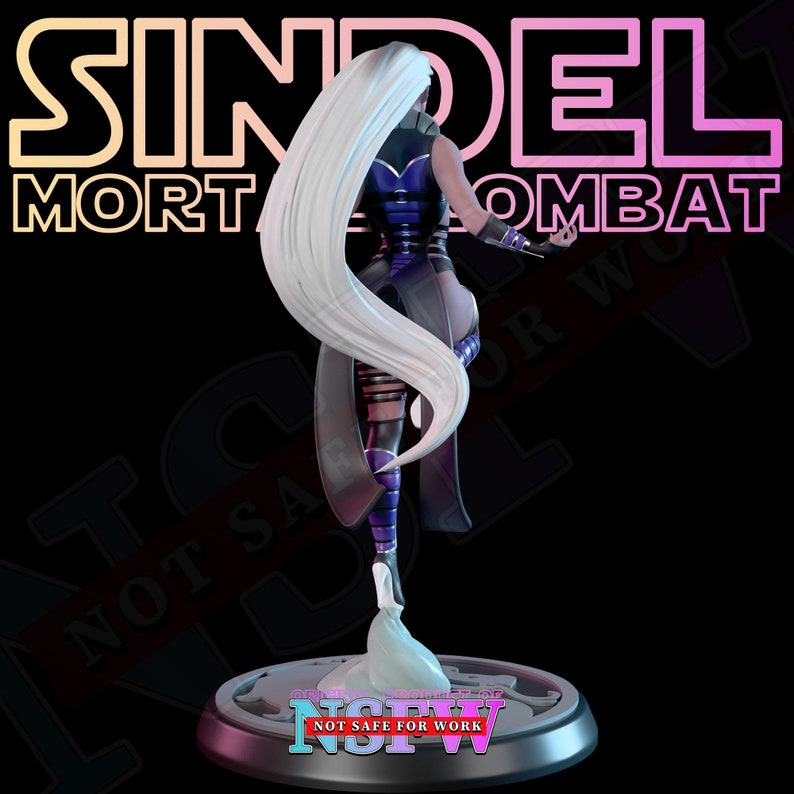 Sindel From Mortal Kombat Sindel Model Sindel Figure STL Download for