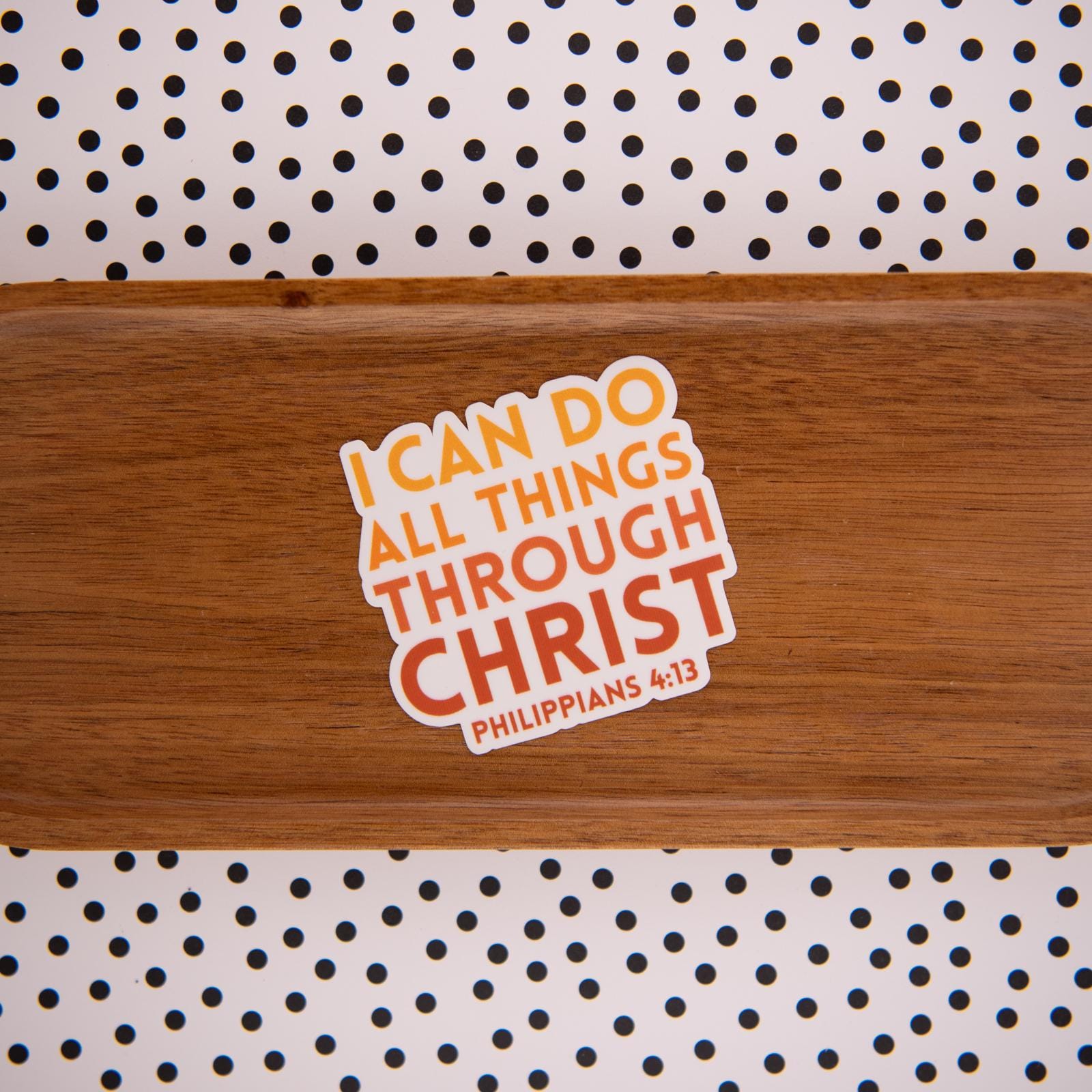 Bible Verse Sticker - Christian Sticker - Water Bottle Sticker - Bible ...