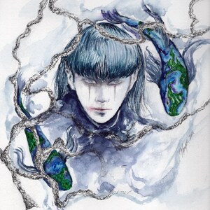 Ilustraciones personalizadas, pinturas de acuarela por encargo, retratos de mascotas, Kpop, portadas de libros, regalos de cumpleaños, regalos navideños, dibujos a lápiz