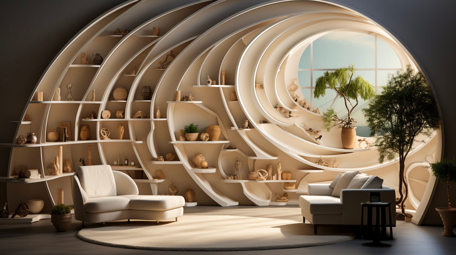 Midjourney Prompts : Interior Designs With Math Patterns ( MJ V5.2, 25 ...