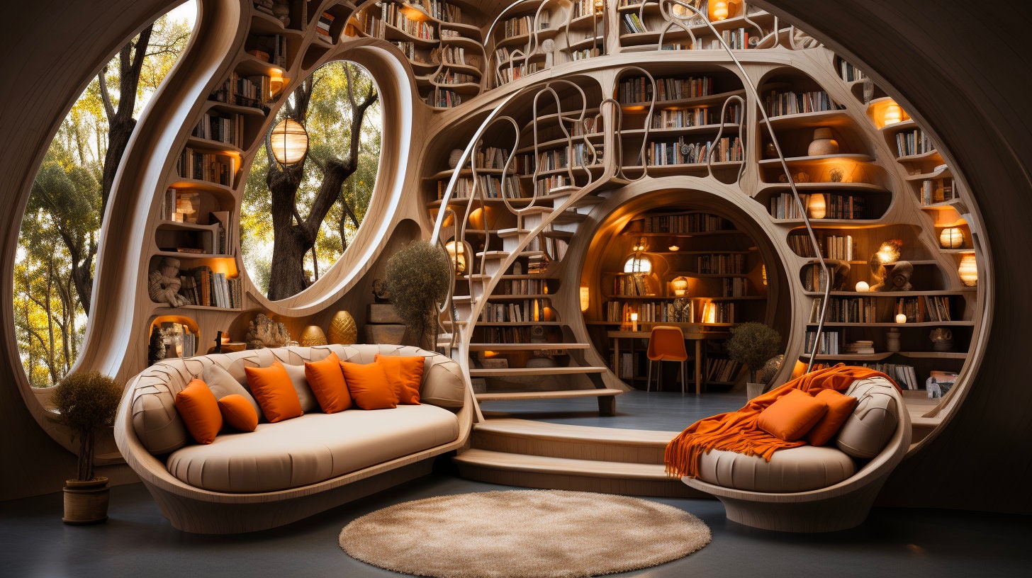 Midjourney Prompts : Interior Designs With Math Patterns ( MJ V5.2, 25 ...