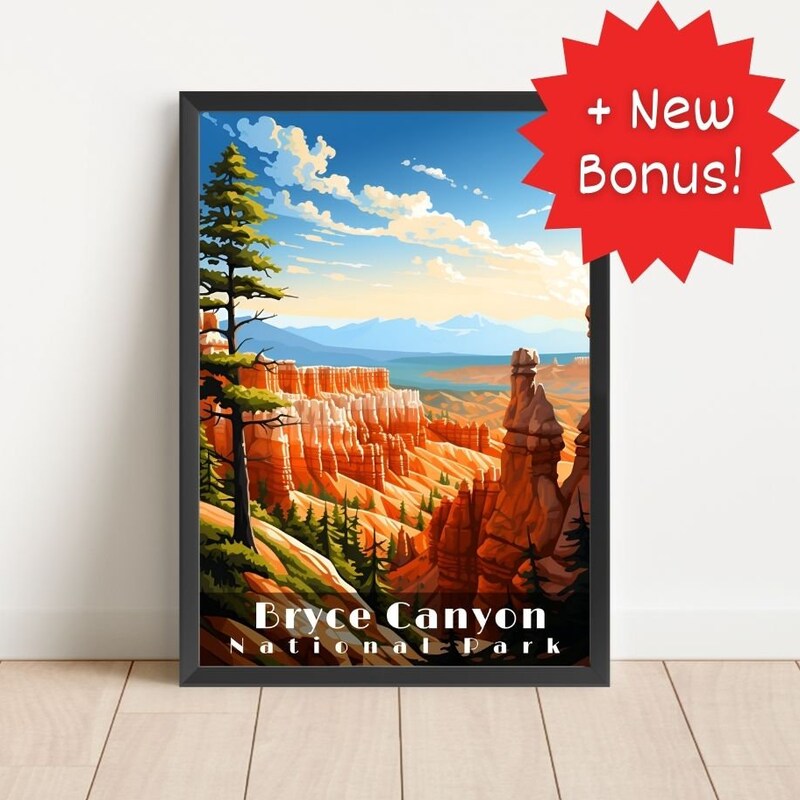 Bryce Canyon Poster - Etsy