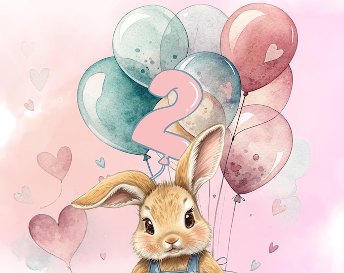 Hop on over-birthday invitation for 2 year old birthday party