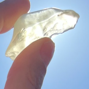 100% Natural Libyan Desert Glass High Grade A/AA Quality Tektite Specimen #3