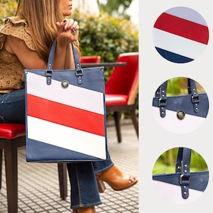 LEATHER TOTE BAG | handmade | gift for her | multicolor | tote bag for women | tote bag | laptop tote bag | leather tote bag with zipper
