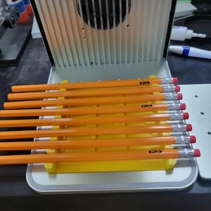 7 potloodmal RA2 roterende uitlijnmal voor de xTool F1-laser, 6 in 1, beker, dogtag, 2 zakelijk