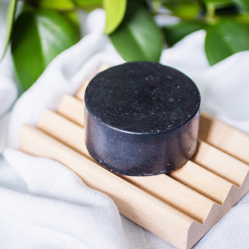 Activated Charcoal Solid Face Wash Soap Bar for All Skin Types | Zero Waste, Plastic Free, Vegan, Palm Oil Free, Cruelty Free
