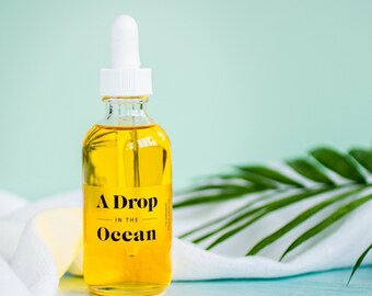 Sérum-huile revitalisant pour le visage pour tous les types de peau - hydratant, cicatrisant, adoucissant | Végétalien, rechargeable, zéro déchet