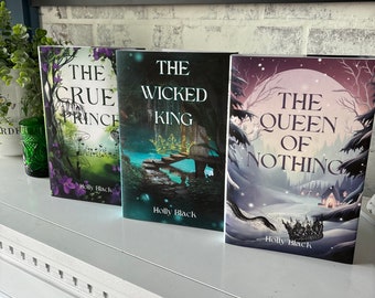 Folk of the Air Trilogy Special Edition Dust Jackets (The Cruel Prince, The Wicked King, The Queen of Nothing)