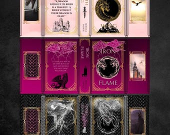 Pastel Special Edition Fourth Wing, Iron Flame, Onyx Storm Dust Jackets (Onyx Storm now available)