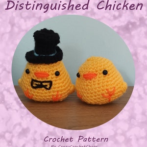 Distinguished Crochet Chicken Pattern