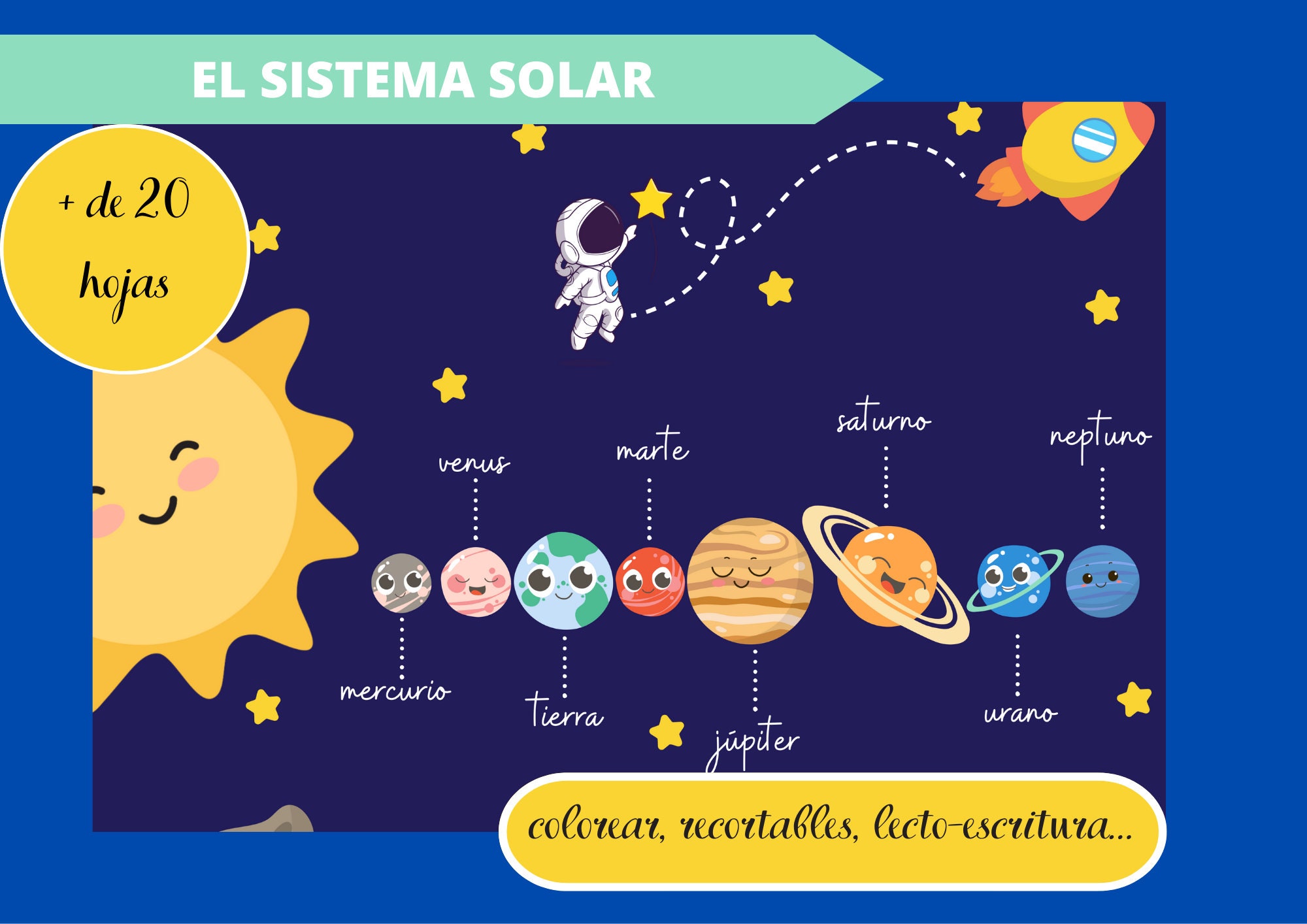 The Solar System Diagram For Children