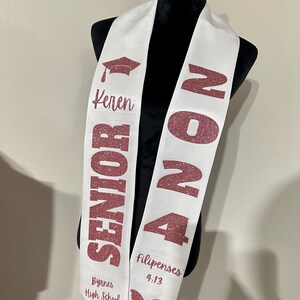 Custom Graduation Stole
