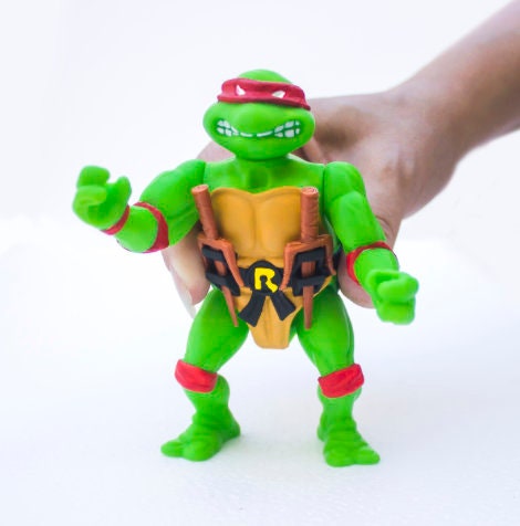 Peluche Michelangelo Les Tortues Ninja 35 cm Playmates - jouets rétro  jeux de société figurines et objets vintage