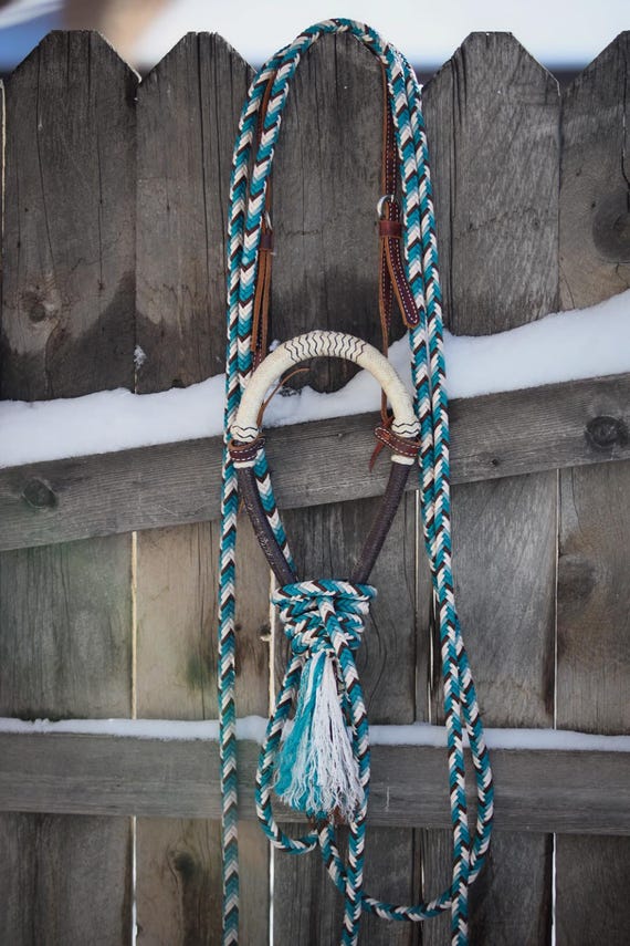 22 ft Hand Braided Paracord Mecate / McCarty