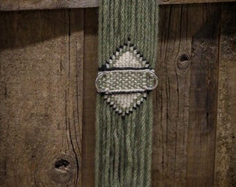 Prairie Sage 100% Mohair Cinch - Handmade