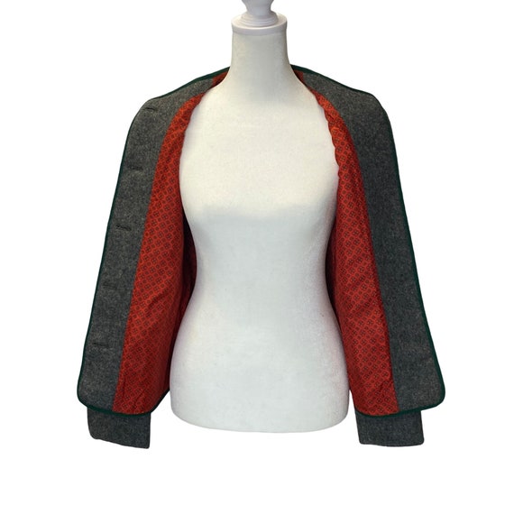 Vintage Boos Wool Jacket Cardigan Austrian Style … - image 5