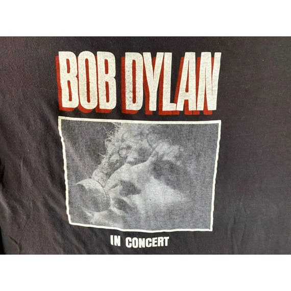 Vintage Concert TShirt Bob Dylan North American T… - image 3