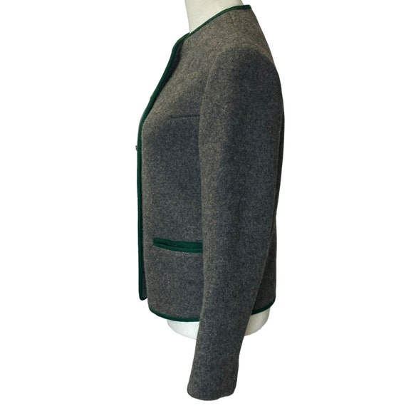 Vintage Boos Wool Jacket Cardigan Austrian Style … - image 3