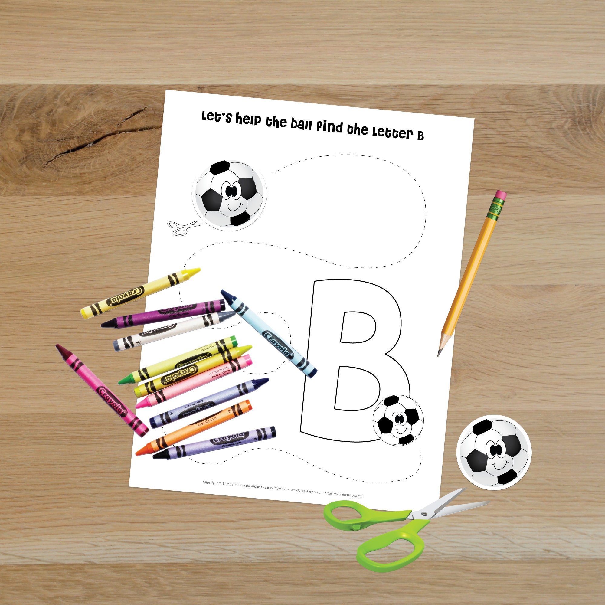 Pre-k & Kindergarten Activity Sheets Homeschool Preschool - Etsy