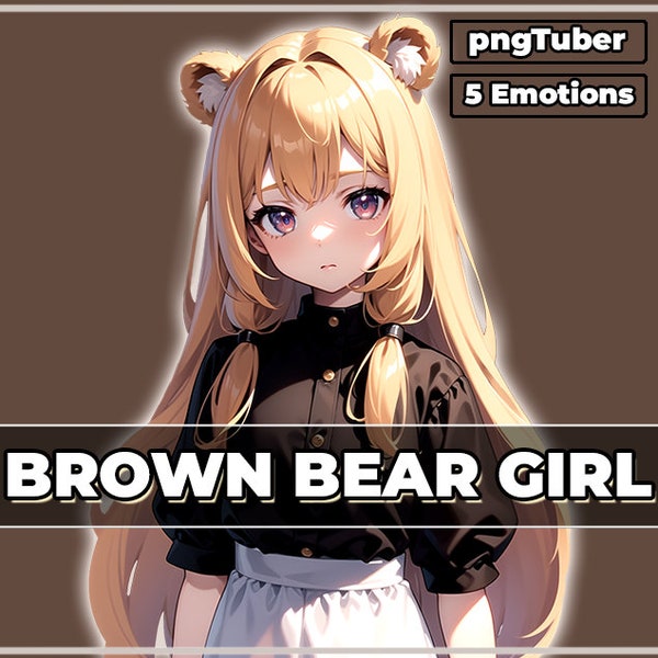 Vtuber Teddy Bear Etsy