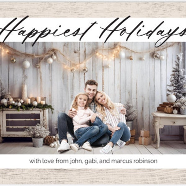 Christmas Card Digital Backdrop Holiday Card Christmas Image Rustic Christmas Backdrop Wood Holiday Digital Country Backdrop Card Image