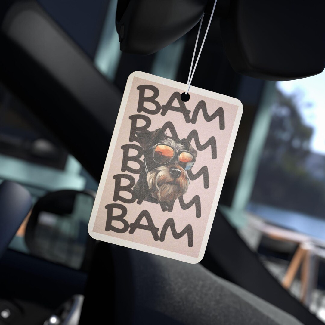View of Personalized Car Air Freshener Custom Scented Car Charm, Unique Gift ...
