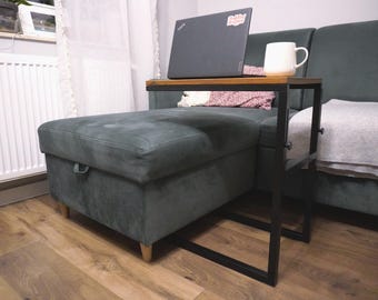 Height-adjustable laptop table