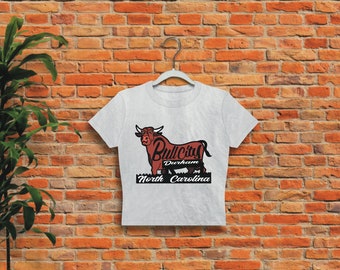 Bull City Durham North Carolina Crop Top Tee