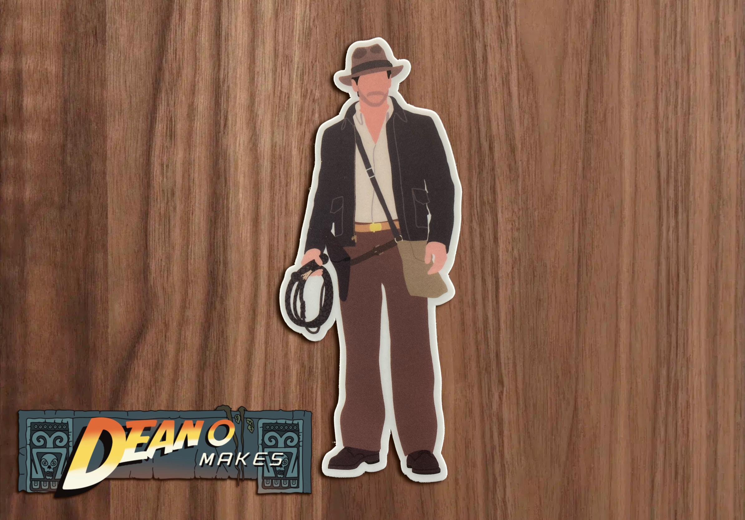Indiana Jones Decal - Etsy