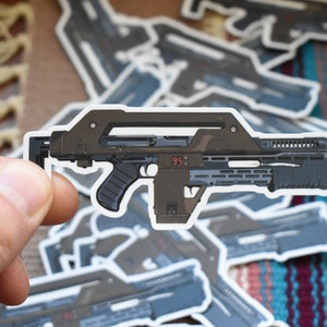 Pulsepoint Rig Stickers Aliens Movie Sticker Pulse Rifle Waterproof Vinyl Sticker M41-A - Etsy