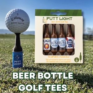 Golftröjor med ölflaska – Roliga golftröjor för män, ölälskarens golfpresent, nyhet i golftröjor, golfpresenter till pappa, make, pojkvän, roliga