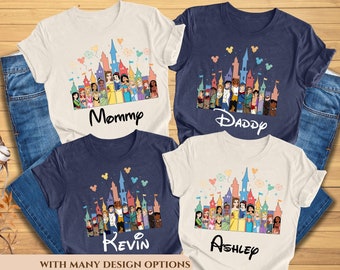 Disney Princess Castle Shirt, Disney Prince Castle Shirt, Disney Birthday Boy Shirt, Birthday Family Shirt, Birthday Princess Shirt.